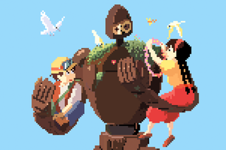Illustration for article titled Miyazaki Films Would Be Just As Pretty With Pixel Art
